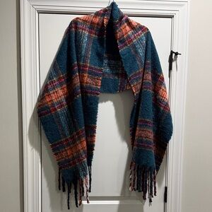 Plaid Multicolor Scarf